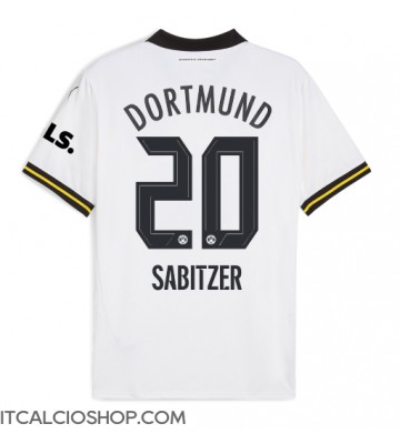Borussia Dortmund Marcel Sabitzer #20 Terza Maglia 2024-25 Manica Corta